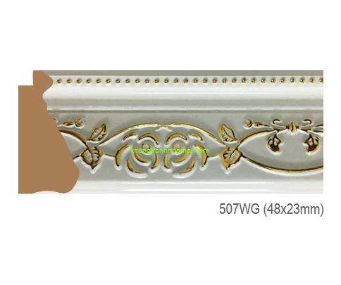 Mẫu khung tranh Khung hình tự chọn thương hiệu phào nẹp Hoa Mai mã 507WG